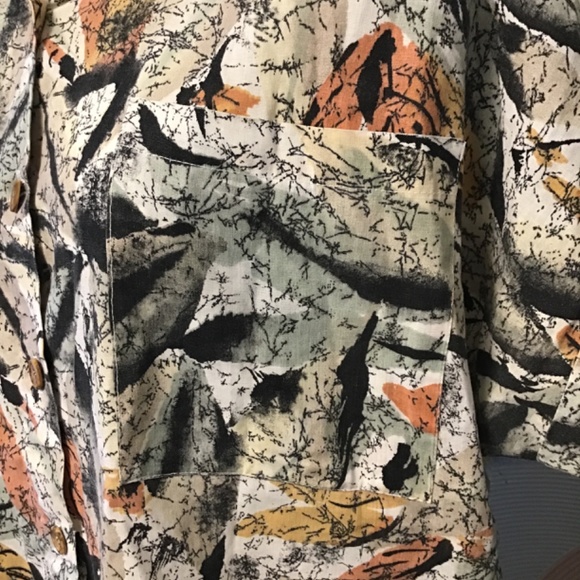 Vintage Casey & Max additions woman short sleeve shirt. - Picture 3 of 5